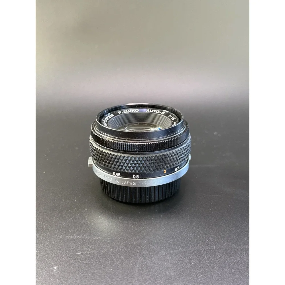 Olympus OM-System Zuiko Auto-S 50mm f1.8 MF Lens for OM-System